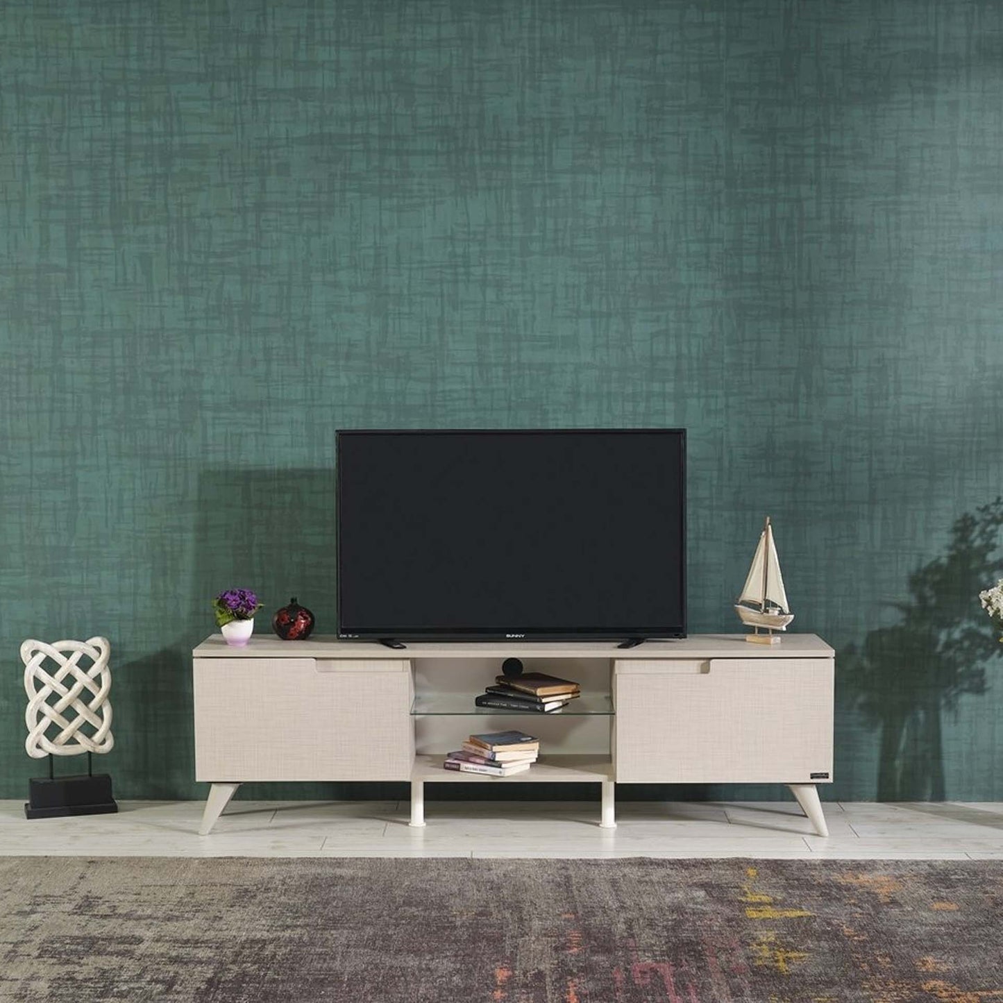 Homedora Denver Tv Sehpası Cotton Bej