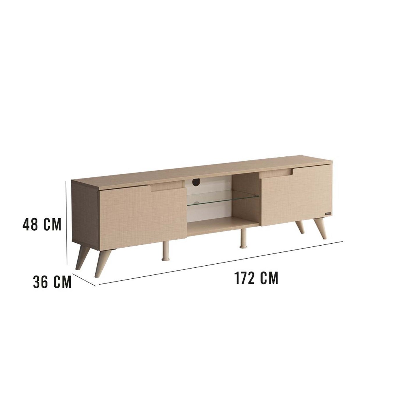 Homedora Denver Tv Sehpası Cotton Bej