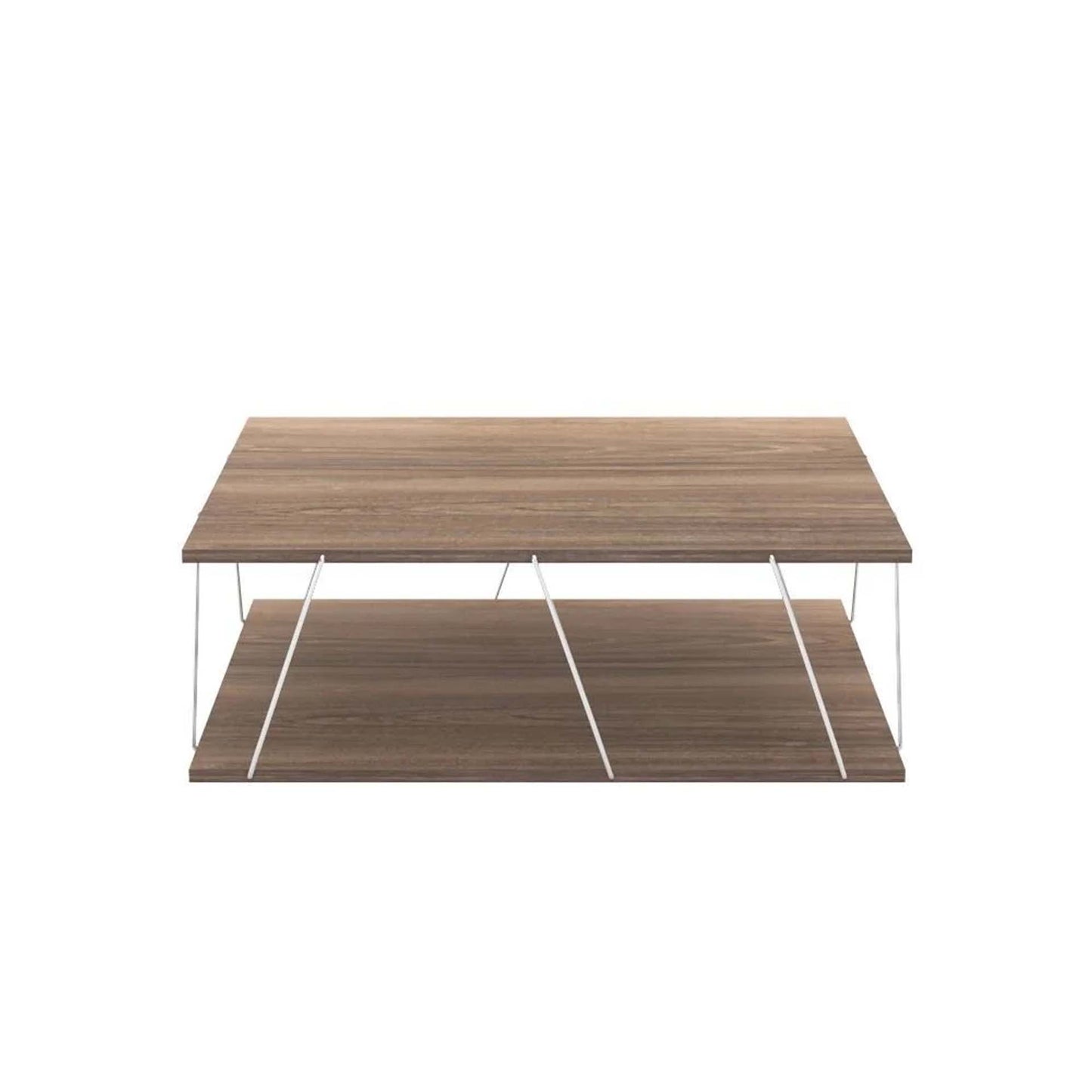 Homedora Tessa Modern Orta Sehpa Ceviz-Krom