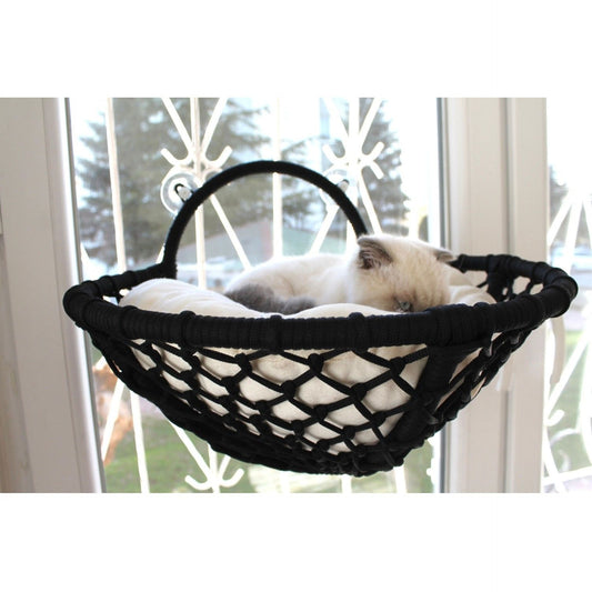 Grant Kedi Cam Yatağı & Cam Askılı Vantuzlu Kedi Yatağı