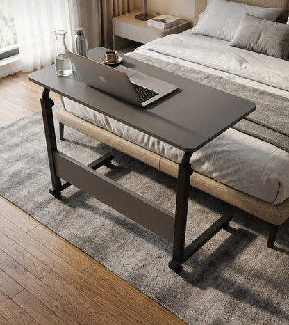 Royal Modern Yükseklik Ayarlı Çalışma Masası - (TEKERLİ) 80x40